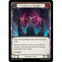 Condemn to Slaughter (Red) (Regular) - ROS