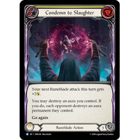 Condemn to Slaughter (Yellow) (Rainbow Foil) - ROS