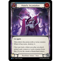 Malefic Incantation (Blue) (Regular) - ROS