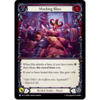 Mocking Blow (Red) (Rainbow Foil) - SUP