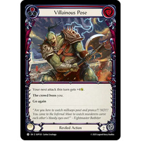 Villainous Pose (Red) (Regular) - SUP