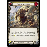 Strongest Survive (Yellow) (Regular) - SUP