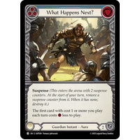 What Happens Next? (Regular) - SUP