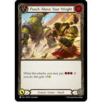 Punch Above Your Weight (Red) (Regular) - SUP