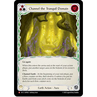 Channel the Tranquil Domain (Extended Art) (Cold Foil) - SUP