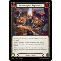 Warmonger's Diplomacy (Rainbow Foil) - SUP