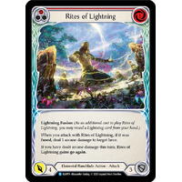 Rites of Lightning (Red) (Rainbow Foil) (Unlimited) - ELE
