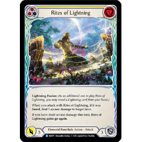 Rites of Lightning (Yellow) (Rainbow Foil) (Unlimited) - ELE
