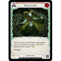 Weave Earth (Red) (Rainbow Foil) (Unlimited) - ELE