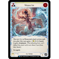 Weave Ice (Yellow) (Rainbow Foil) (Unlimited) - ELE