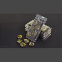 Gamers Grass Battle Ready Bases Highland Round 40mm (x5)