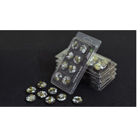 Gamers Grass Battle Ready Bases Winter Round 32mm (x8)