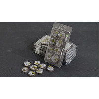 Gamers Grass Battle Ready Bases Temple Round 32mm (x8)