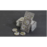 Gamers Grass Battle Ready Bases Temple Round 50mm (x3)