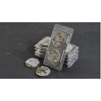 Gamers Grass Battle Ready Bases Temple Round 60mm (x2)