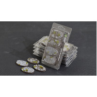 Gamers Grass Battle Ready Bases Temple Oval 60mm (x4)