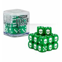 Warhammer 40000: 12mm Dice Set Green