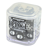 Warhammer 40000: 12mm Dice Set Grey