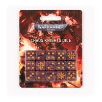 Warhammer 40000: Chaos Knights Dice Set
