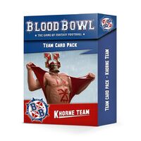 Blood Bowl Khorne Team Card Pack