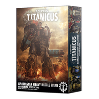 Adeptus Titanicus: Warmaster Heavy Battle Titan with Plasma Destructors