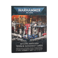 Warhammer 40000: Battlezone: Manufactorum - Terrain Datasheet Cards