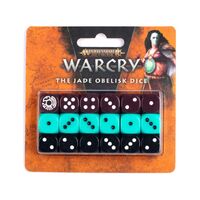 Warhammer Age of Sigmar Warcry: The Jade Obelisk Dice