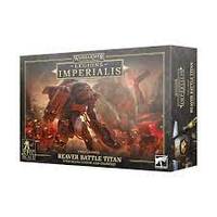 LEGIONS IMPERIALIS: REAVER BATTLE TITAN WITH MELTA CANNON AND CHAINFIST