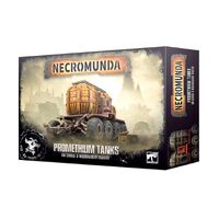 Warhammer Necromunda: Promethium Tanks on Cargo-8 Trailer