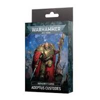 Datasheet Cards Adeptus Custodes