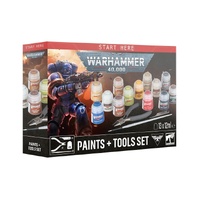 Warhammer 40K: Paints + Tools Set 11th Edition