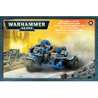 Space Marines Attack Bikes