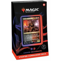Magic The Gathering Chaos Incarnate Starter Commander Deck