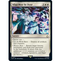 What Must Be Done FOIL - ACR