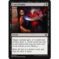 Cruel Finality FOIL - AER
