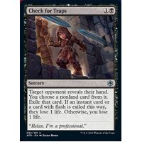 Check For Traps - AFR