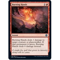 Burning Hands - AFR