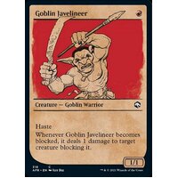 Goblin Javelineer (Showcase) FOIL - AFR