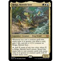 Helga, Skittish Seer FOIL - BLB