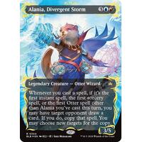Alania, Divergent Storm (Borderless) (Raised Foil) FOIL - BLB