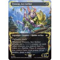 Finneas, Ace Archer (Borderless) (Raised Foil) FOIL - BLB