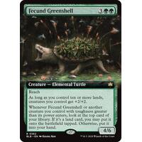 Fecund Greenshell (Extended Art) FOIL - BLB