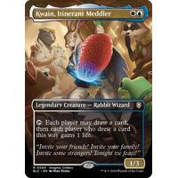 Kwain, Itinerant Meddler (Borderless) FOIL - BLC