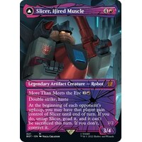 Slicer, Hired Muscle (Shattered Glass) FOIL - BOT