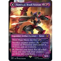 Flamewar, Brash Veteran (Shattered Glass) FOIL - BOT
