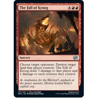 The Fall of Kroog FOIL - BRO