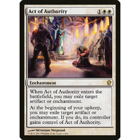 Act of Authority - C13