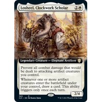 Losheel, Clockwork Scholar (Extended Art) - C21