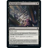Myrkul's Edict
