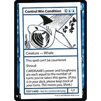 Control Win Condition